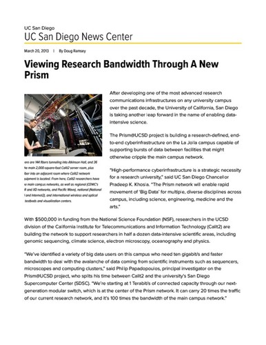 Viewing Research Bandwidth Through A New Prism