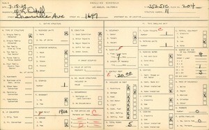 WPA household census for 1647 GRANVILLE AVE, Los Angeles