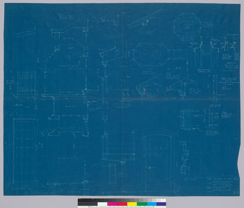 Heckscher Residence addition, exterior details, San Francisco, 1919