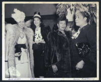 Anne Wheeler, Ellen Cussman (or Kussman), Dorothy Irene Height and Bessie Gant, Los Angeles, 1940s