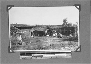 Compound of the Sangu, Nyasa, Tanzania, ca.1894-1918