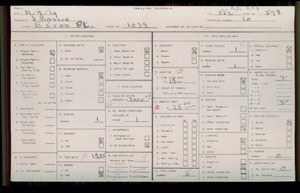WPA household census for 1038 E 52ND PLACE, Los Angeles County