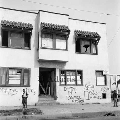 Graffiti, Los Angeles, 1966