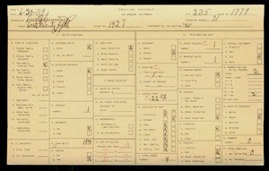 WPA household census for 1427 E 25TH STREET, Los Angeles