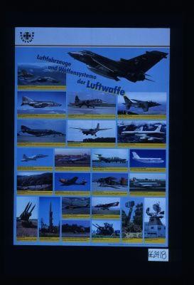 Luftfahrzeuge und Waffensysteme der Luftwaffe