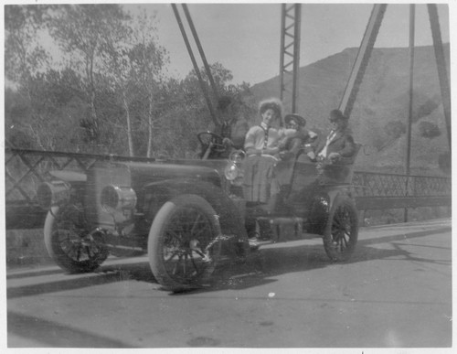 Car on Bridge Near Casitas Pass