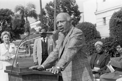 Black History Month Proclamation, Los Angeles, 1982