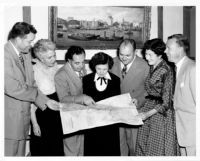 Alumni Association planning trip abroad, 1952