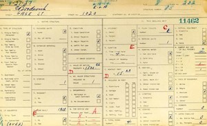 WPA household census for 1020 S GAGE
