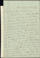 Samuel Langhorne Clemens (Mark Twain) letter to Mr. Goodwin, 1889 November 8