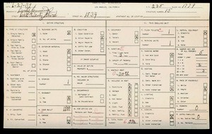 WPA household census for 1534 E 23RD STREET, Los Angeles