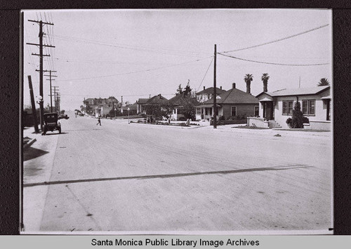 Looking west on Colorado Avenue from Fourth Street, Santa Monica, Calif