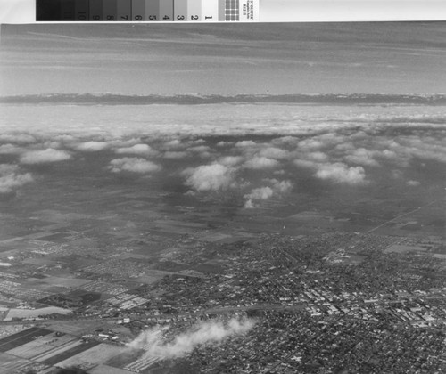 Clouds over Turlock at 5000 feet on December 7, 1974