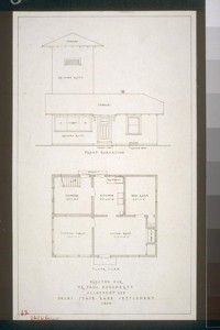 "Erected for Mr. Paul Dougherty, Allotment 229, Delhi State Land Settlement, 1920."