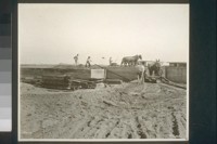 No. 9. Preparing the foundation of the warehouse
