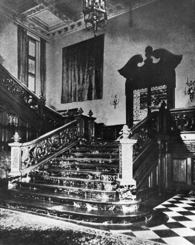 Staircase at "Greystone"