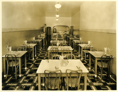 Interior of Stephens' Restaurant