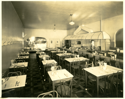 Interior of Stephens' Restaurant