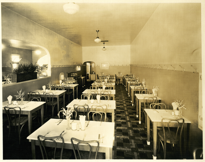 Interior of Stephens' Restaurant