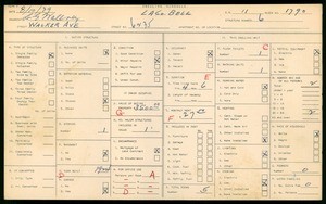 WPA household census for 6235 WALKER AVE, Los Angeles County