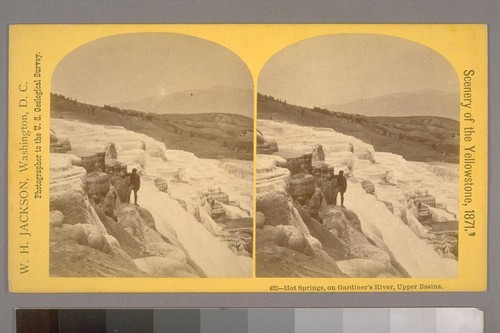 Hot Springs, on Gardiner's River, Upper Basins