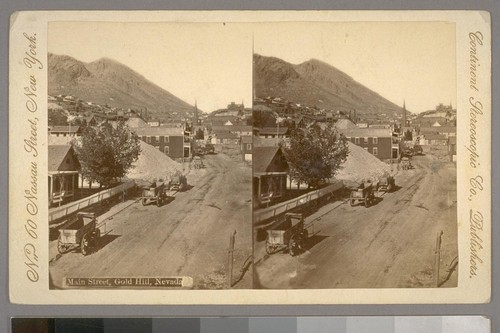 Main Street, Gold Hill, Nevada