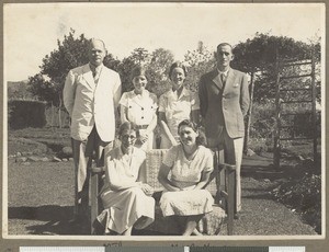 Mission staff, Chogoria, Kenya, 1937