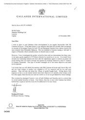 [Letter from Norman BS Jack to M Clarke regarding development in regular discussions with UK customs & Excise]