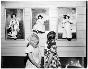 Shirley Temple dolls (Exposition Park), 1951
