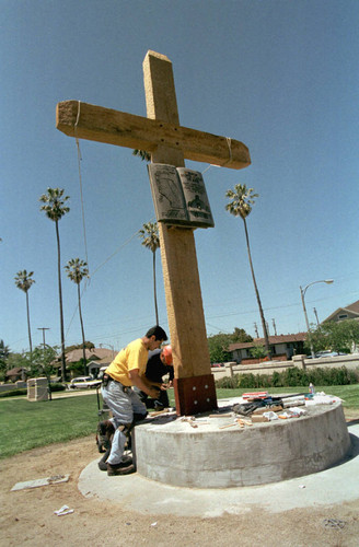Mission Cross Installation