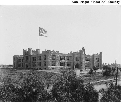 View of San Diego High School