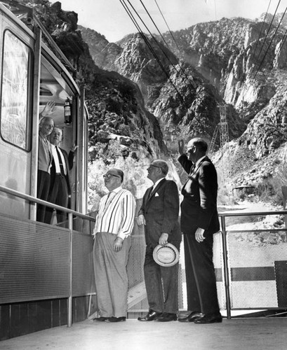 Palm Springs Aerial Tramway inspection