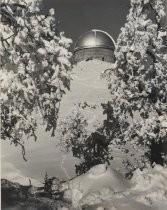 Lick Observatory in winter
