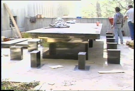 Jenny Holzer's Green Table - Interview Footage and Pick-ups