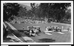 Lawn Bowling State Meet at Arroyo Seco Park Green, September 3, 1937