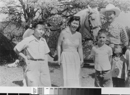 Photograph of Katie Lim with Roy Rogers