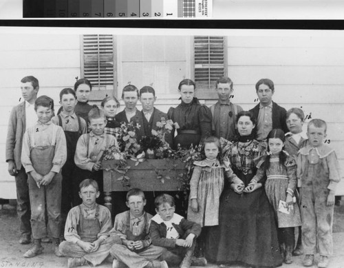 Photograph of Marcum Illinois School in Nicolaus