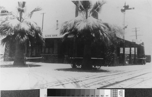Photograph of Live Oak Northern Electric Railroad Station