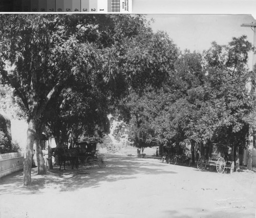 Photograph of Meridian (Calif.) in early 1900's