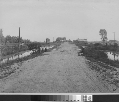 Photograph of Nicolaus (Calif.) road