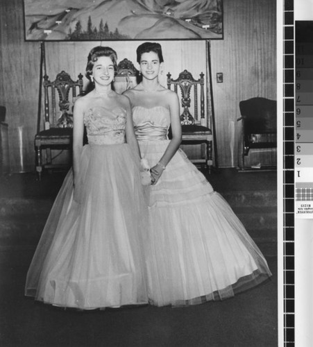 Photograph of Rainbow Girls in Yuba City (Calif.)