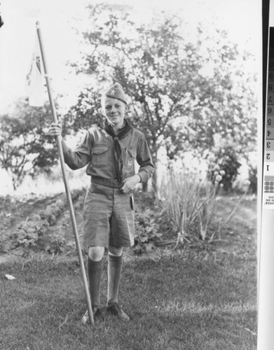 Photograph of John Brownlee Boy Scout