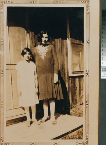 Photograph of Mary Singh Rai and her mother Ernestine Singh