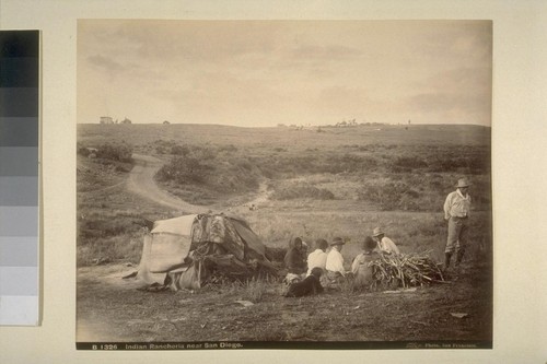 Indian Rancheria near San Diego.--B1326