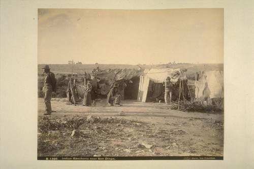 Indian Rancheria near San Diego.--B1325