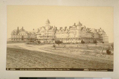 Hotel del Coronado from North - Coronado, San Diego Co[unty]