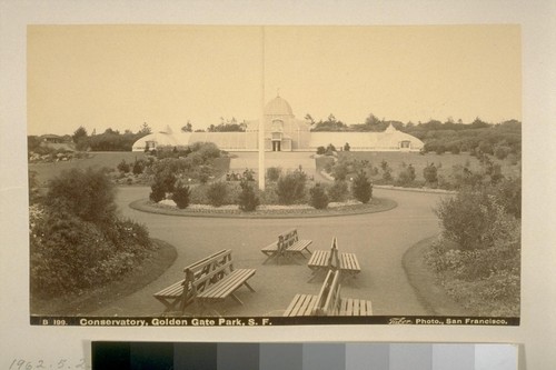 Conservatory, Golden Gate Park, S.F. [San Francisco]