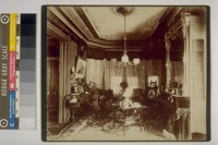[Interior of Isaiah West Taber residence. Photograph by Isaiah West Taber.]