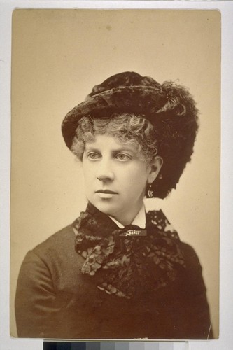 [Mrs. I.W. Taber. Photograph by Isaiah West Taber.]