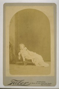 [Portrait of Louise Taber as child? Photograph by Isaiah West Taber.]